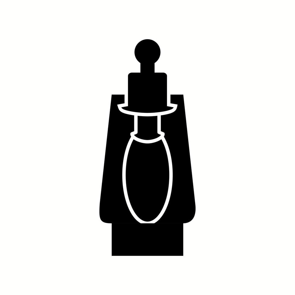 icône de glyphe de vecteur lattain unique