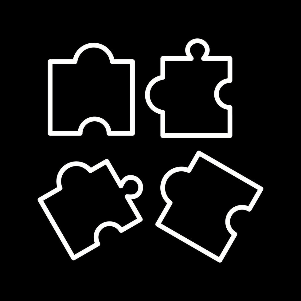 icône de vecteur de puzzle