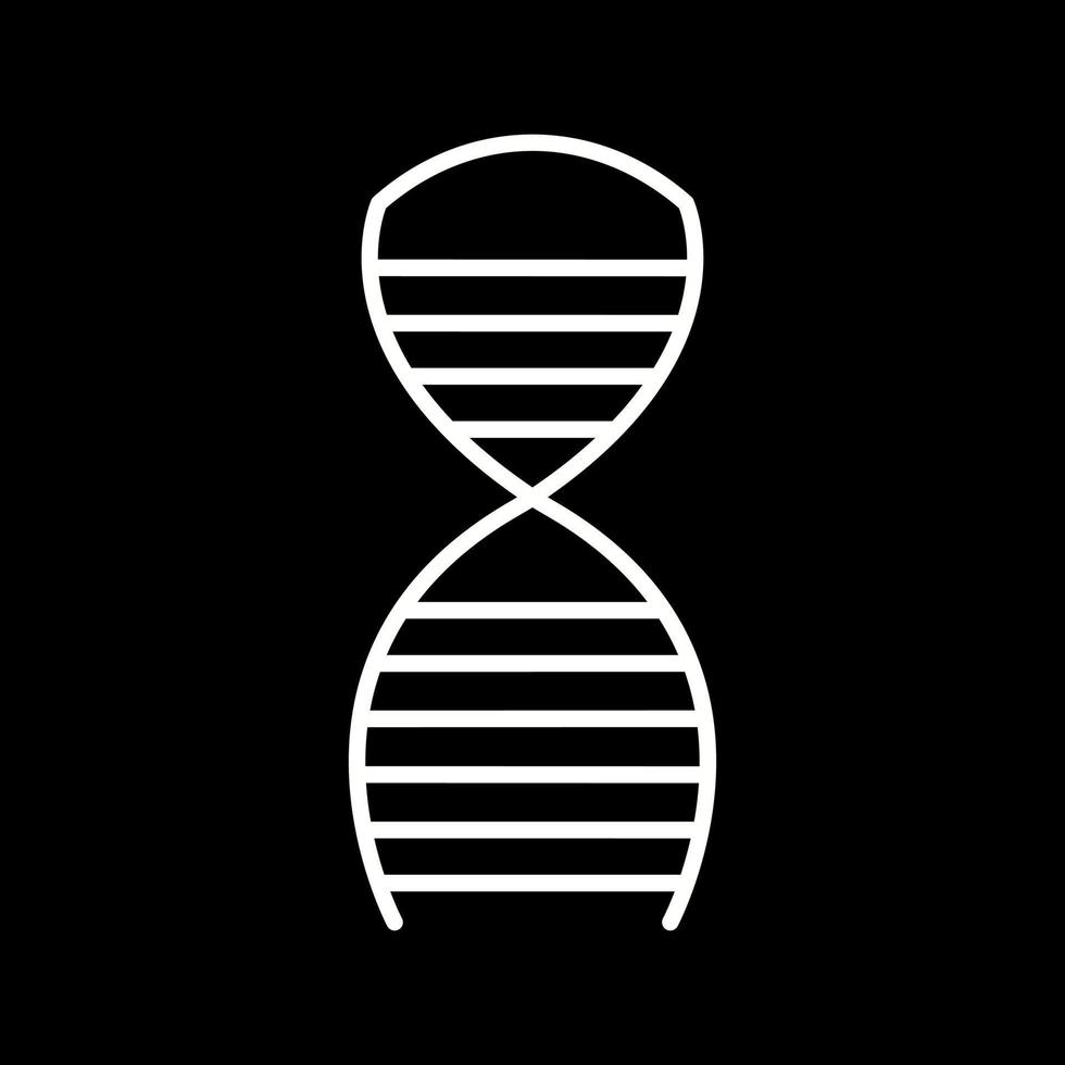 icône de vecteur de structure adn