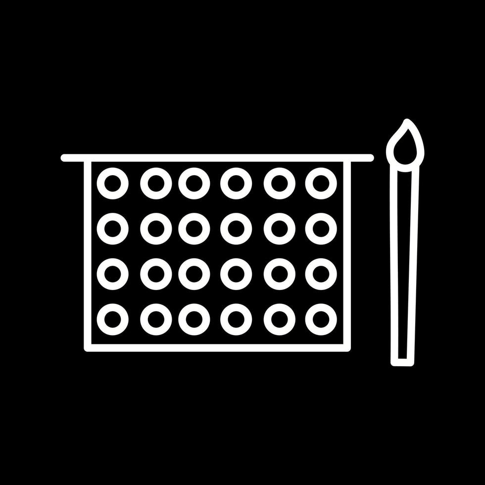 icône de vecteur de palette