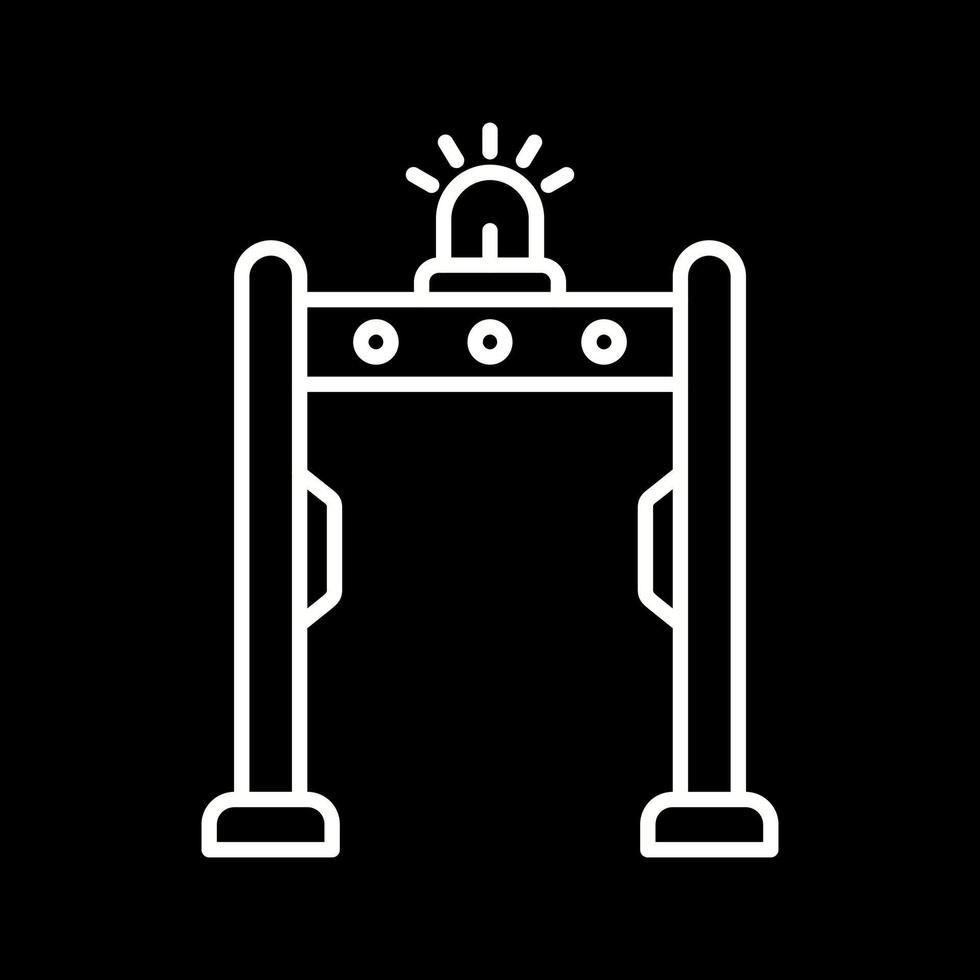 icône de vecteur de détecteur de métaux