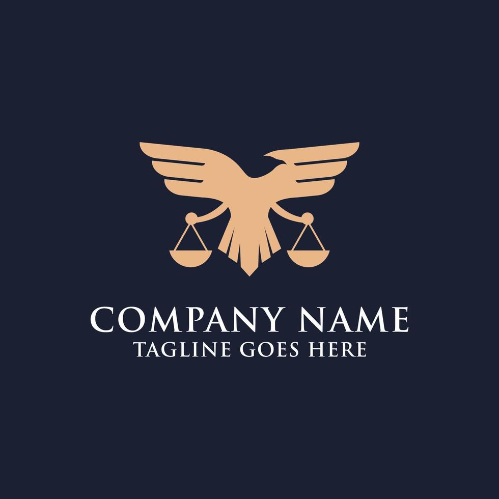 conceptions de logo de cabinet d'avocats aigle moderne, peuvent être utilisées pour votre marque commerciale d'avocat de marque vecteur