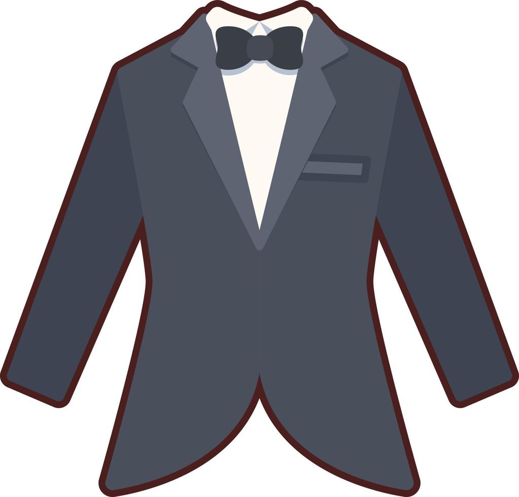 costume de mariage homme vecteur