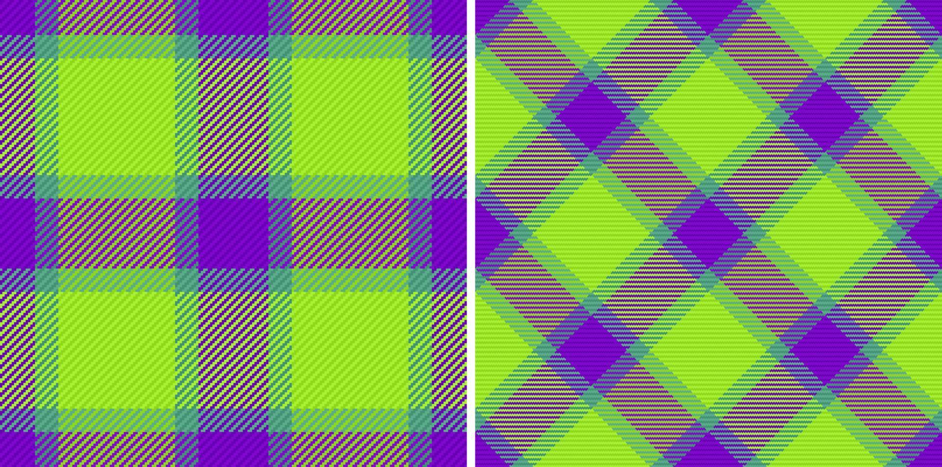 fond de motif textile. tartan à carreaux de vecteur. vérification de tissu sans couture de texture. vecteur