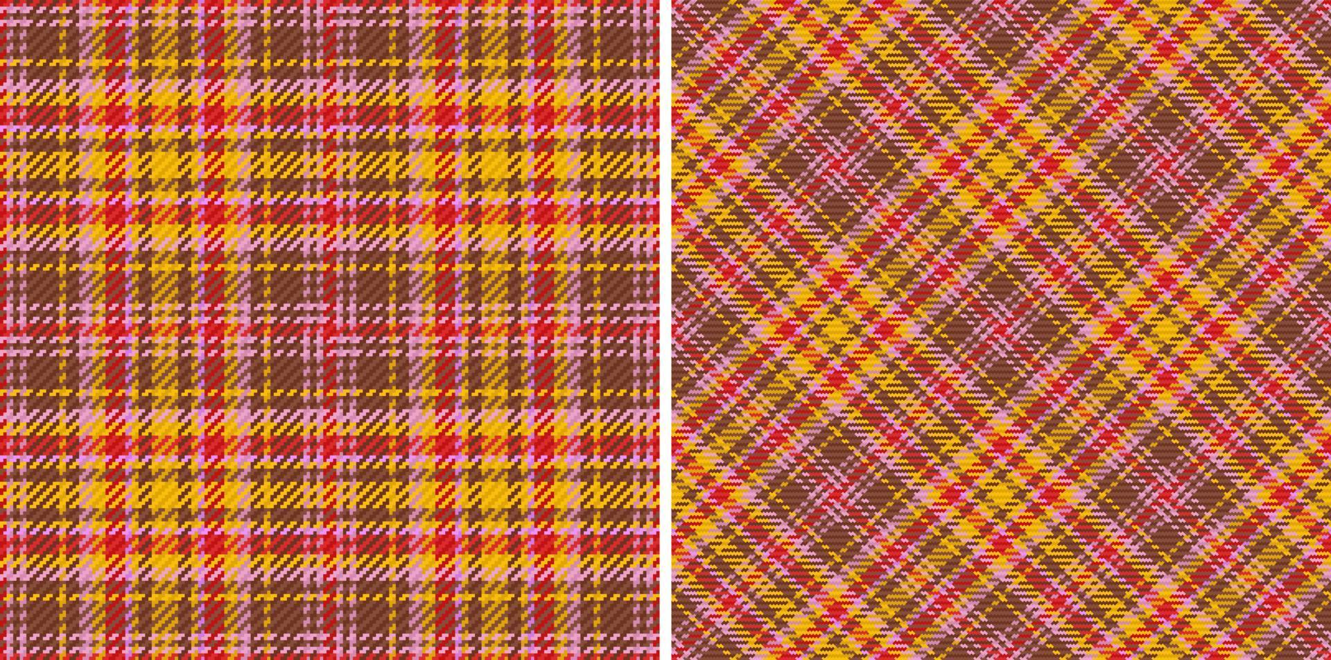 motif tartan à carreaux. fond de texture sans soudure. tissu à carreaux vecteur textile.