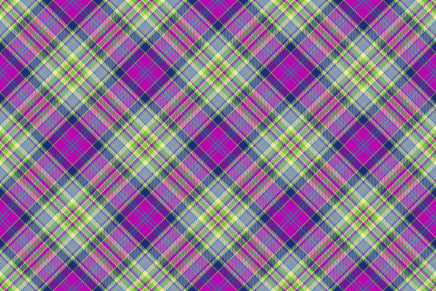 motif vectoriel textile. tartan à carreaux sans couture. fond de tissu à carreaux de texture.