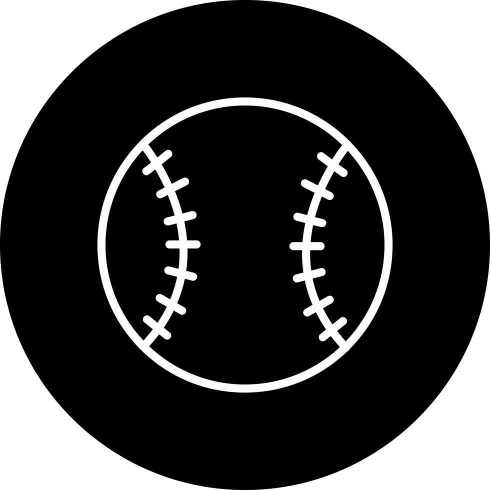 icône de vecteur de baseball