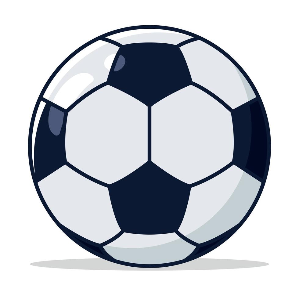 ballon de football sportif vecteur