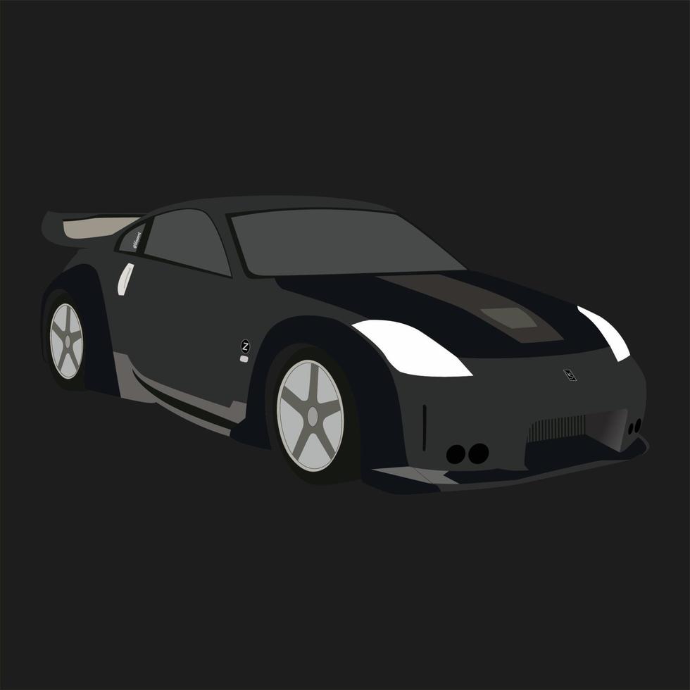 nissan fairlady 350z vecteur