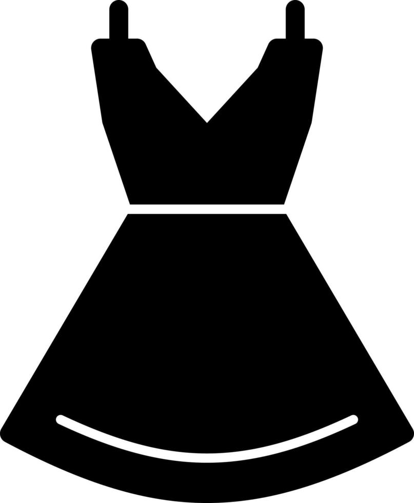 conception d'icône de vecteur de robe