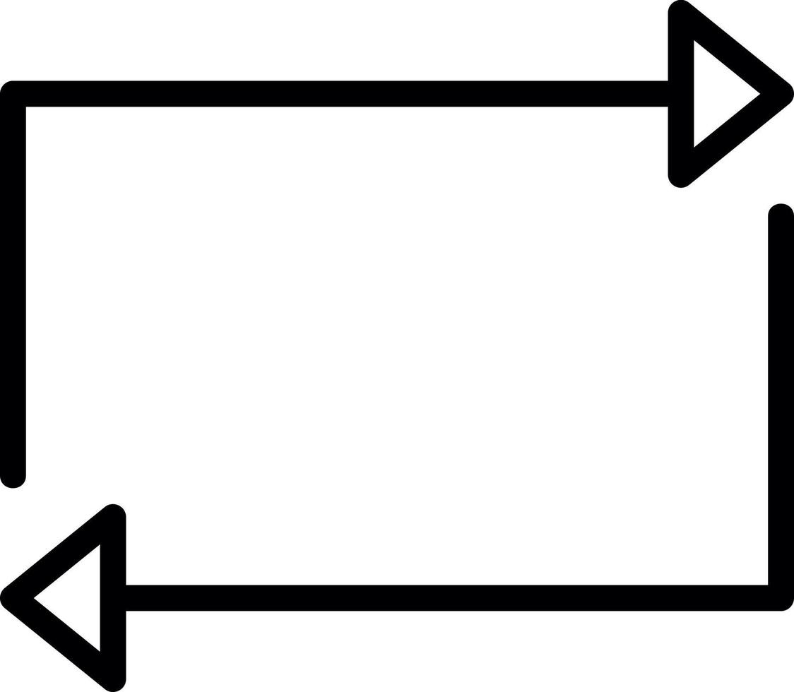 conception d'icône de vecteur de boucle