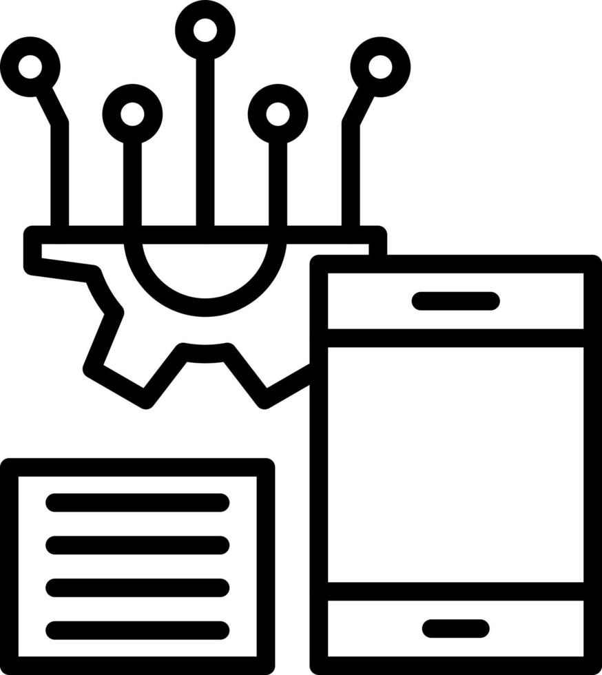 conception d'icône de vecteur de technologie