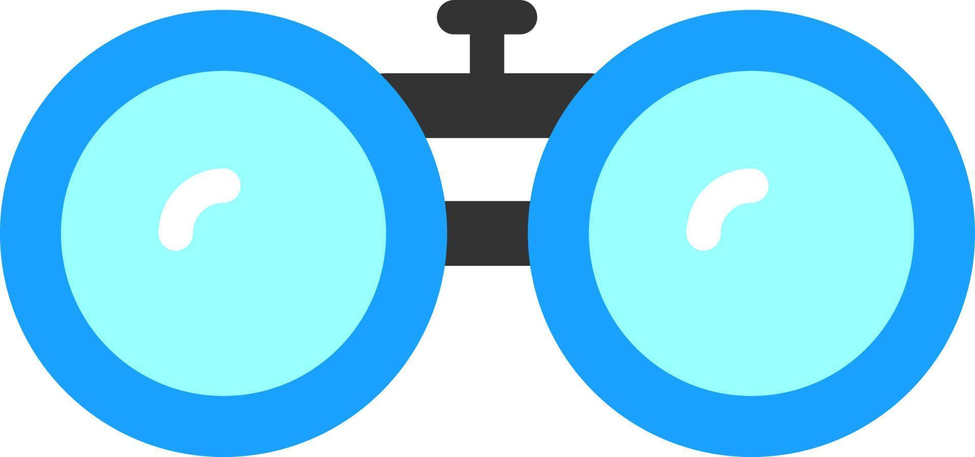 conception d'icônes vectorielles binoculaires vecteur