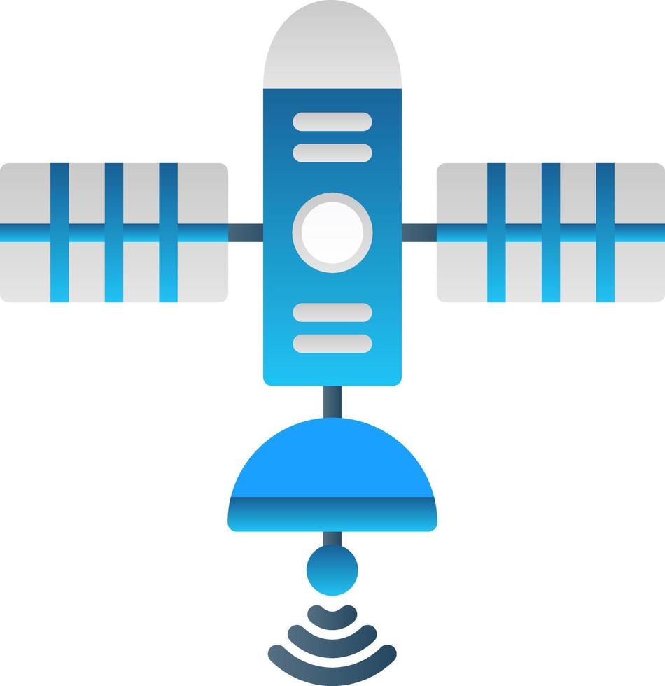 conception d'icône de vecteur satellite