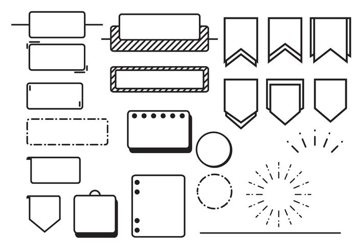 Bullet Journal Vectors