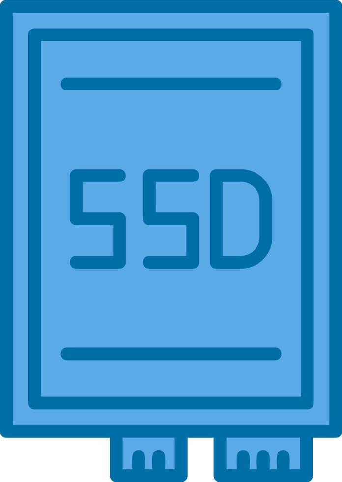 conception d'icône de vecteur de carte ssd