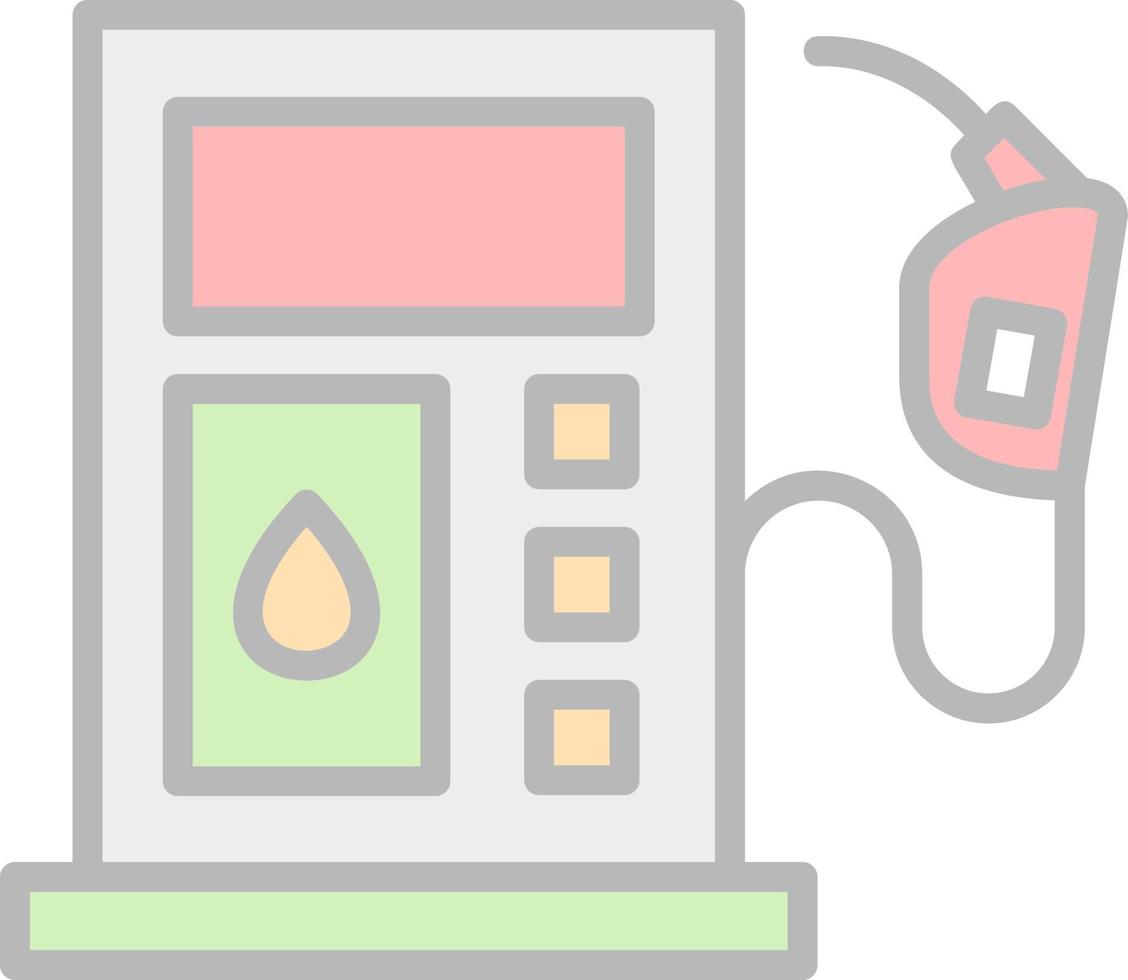 conception d'icône de vecteur de carburant