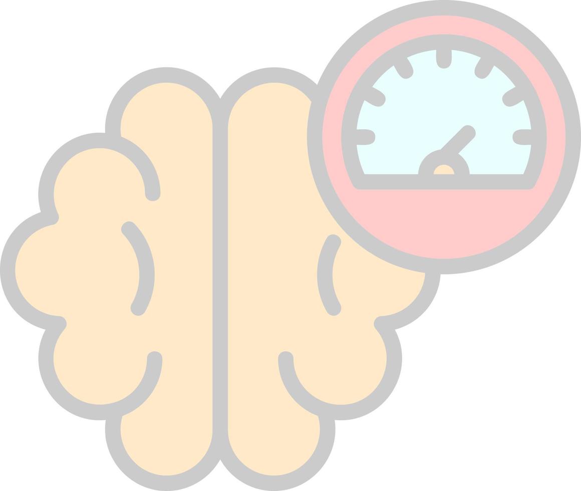 conception d'icône vectorielle de contrôle mental vecteur