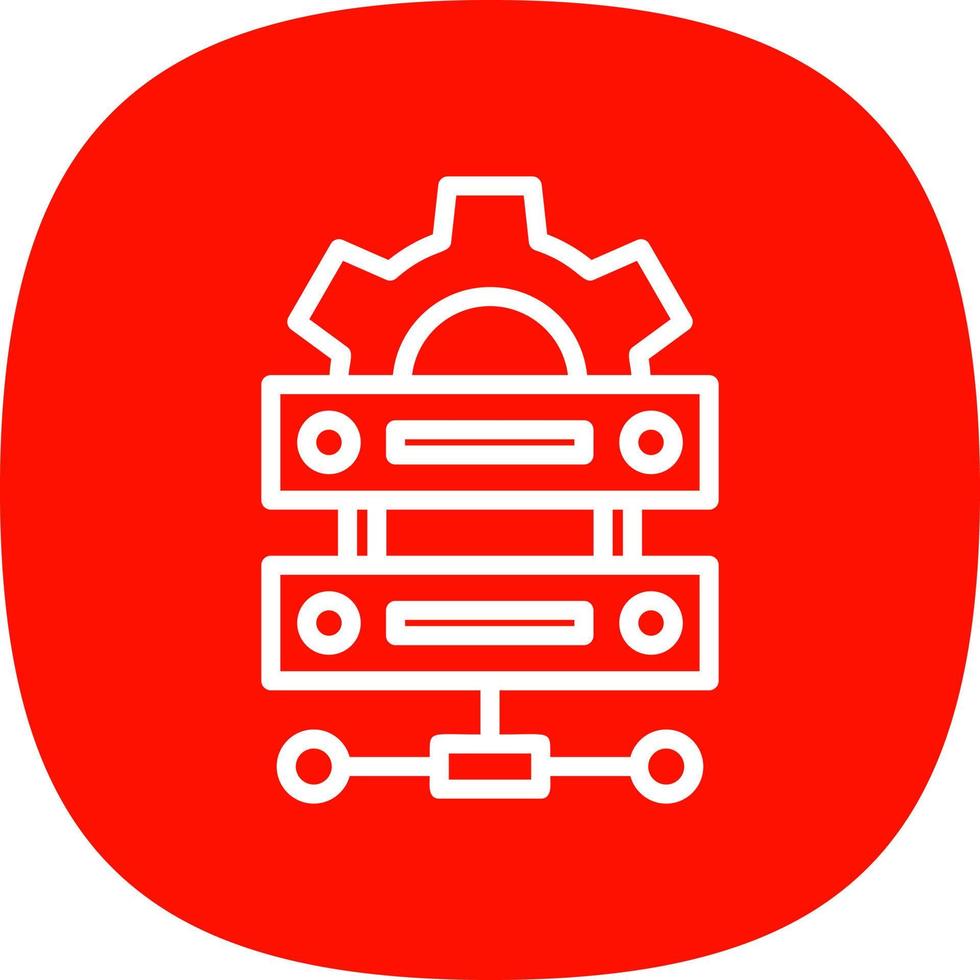 conception d'icône de vecteur de base de données