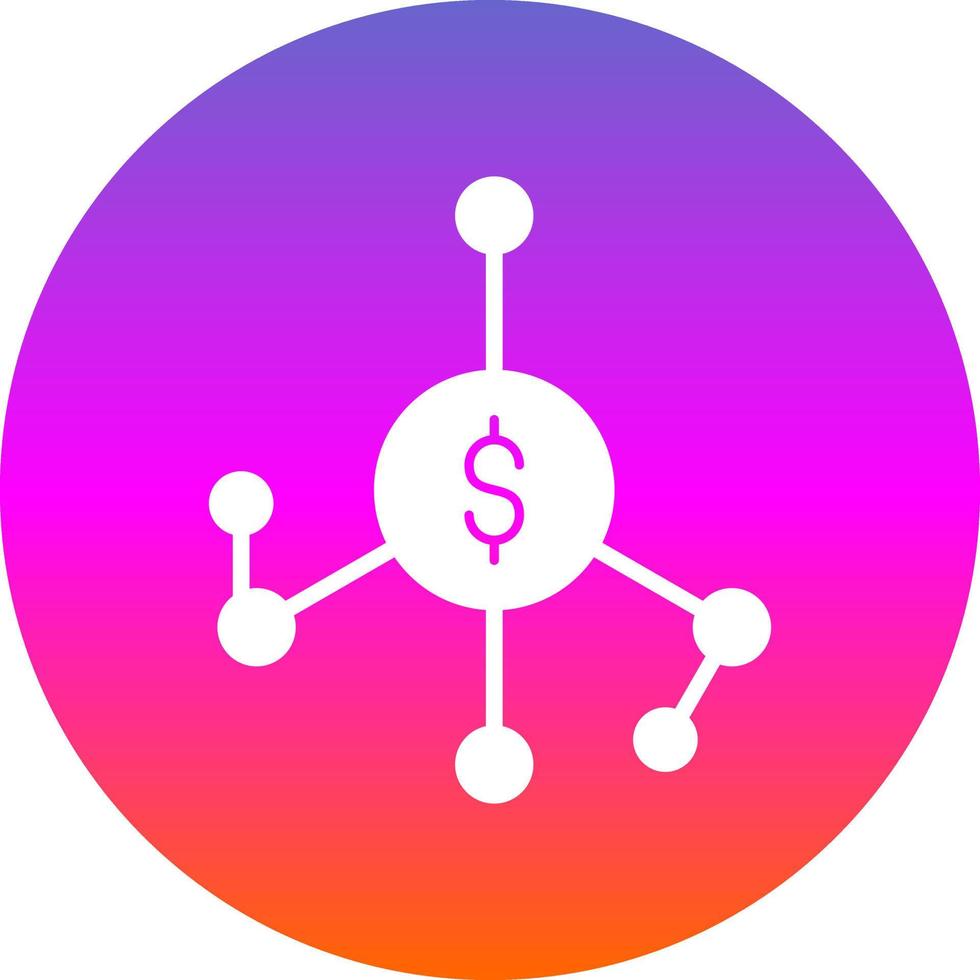 conception d'icône de vecteur de réseau d'argent