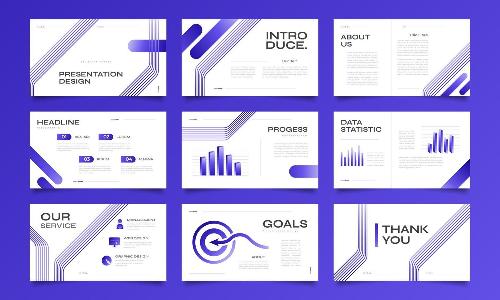 conception de modèle de présentation moderne et propre avec des éléments infographiques. utiliser pour la présentation, l'image de marque, le marketing, la publicité, le rapport annuel, la bannière, la couverture, la page d'accueil et la conception de sites Web vecteur