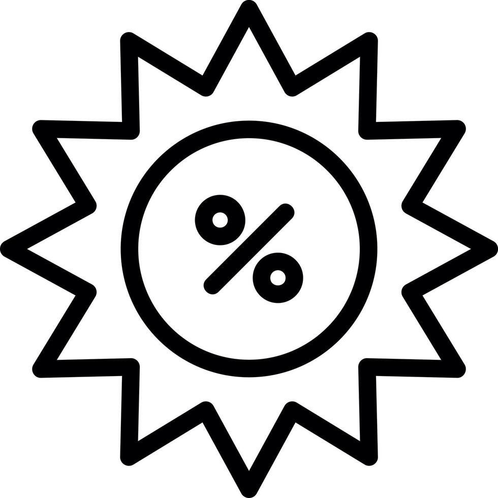 conception d'icône de vecteur de vente