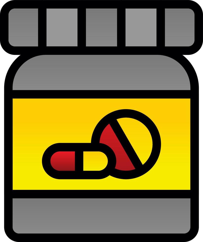 conception d'icônes vectorielles de médicaments vecteur