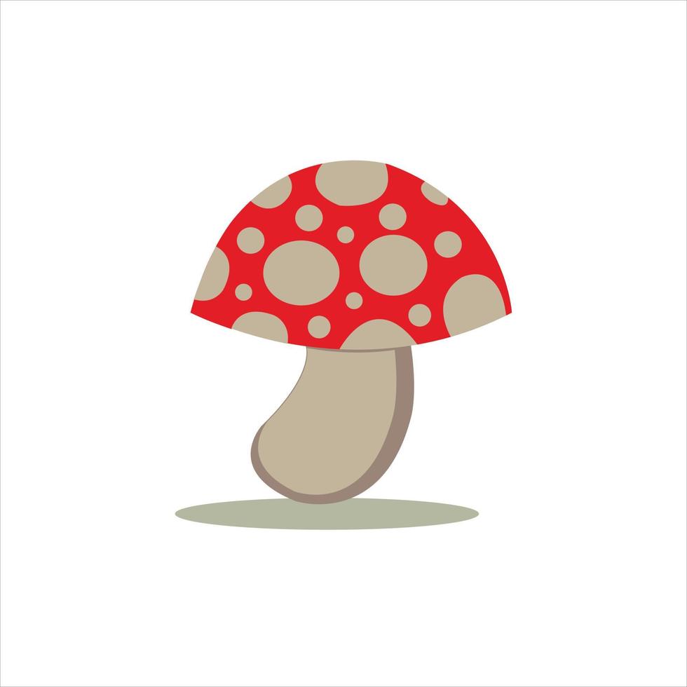 art d'illustration de champignon de vecteur