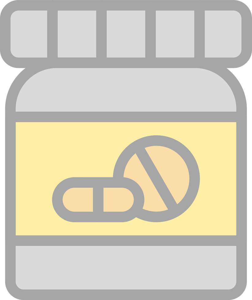 conception d'icônes vectorielles de médicaments vecteur