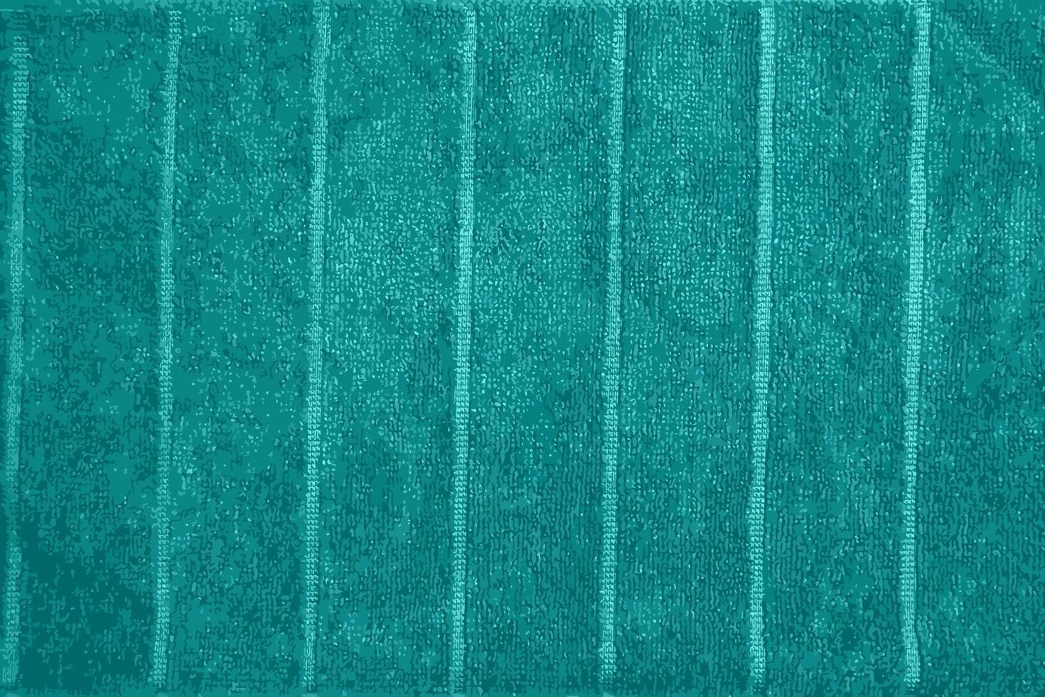 illustration vectorielle réaliste de texture de serviette en coton microfibre vert. gros plan sur un motif de texture de coton naturel léger pour le fond vecteur