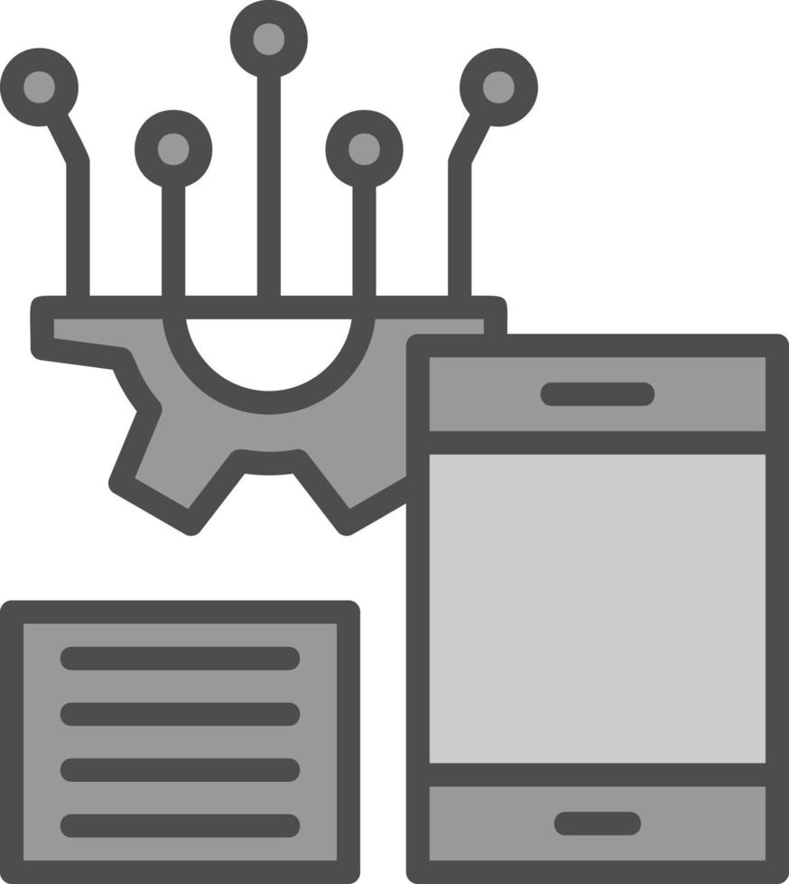 conception d'icône de vecteur de technologie