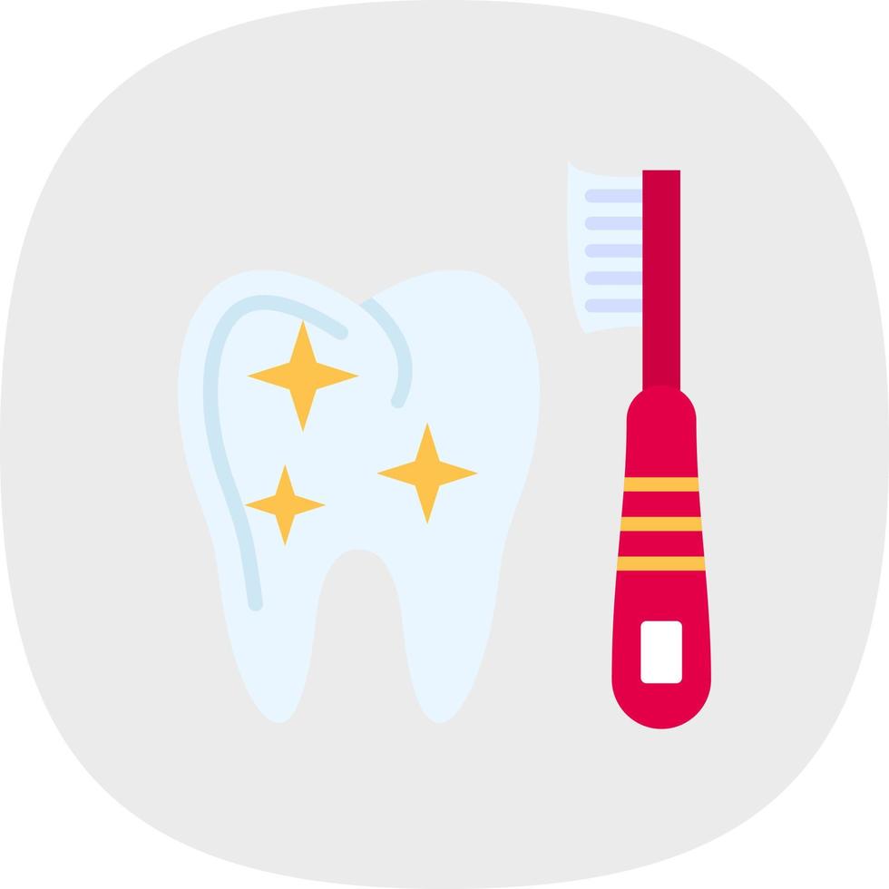 conception d'icône de vecteur de soins dentaires