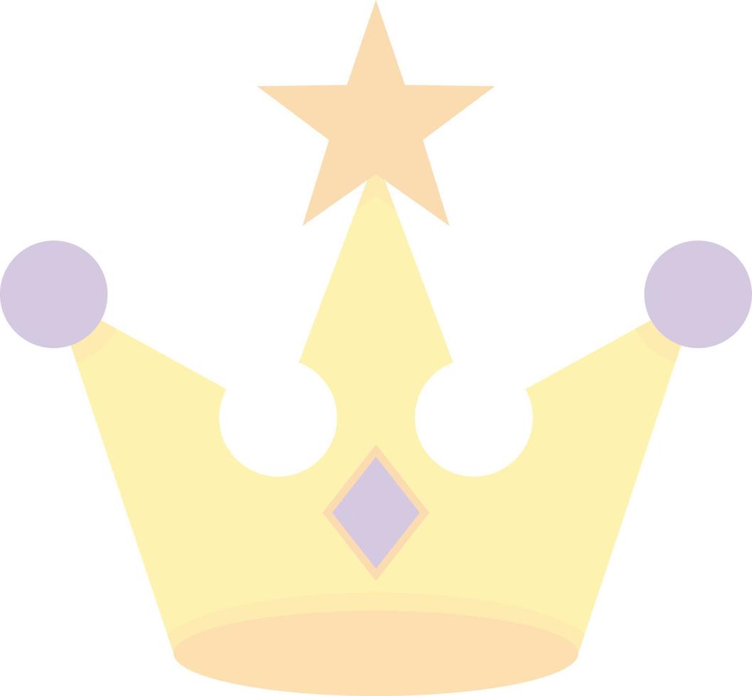 conception d'icône de vecteur de couronne