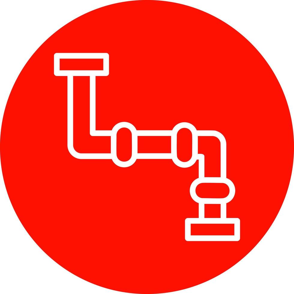 conception d'icône de vecteur de pipeline