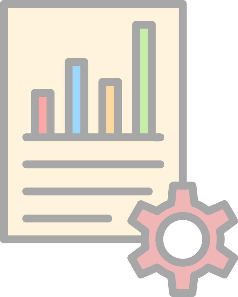 conception d'icône vectorielle d'analyse de tâche vecteur