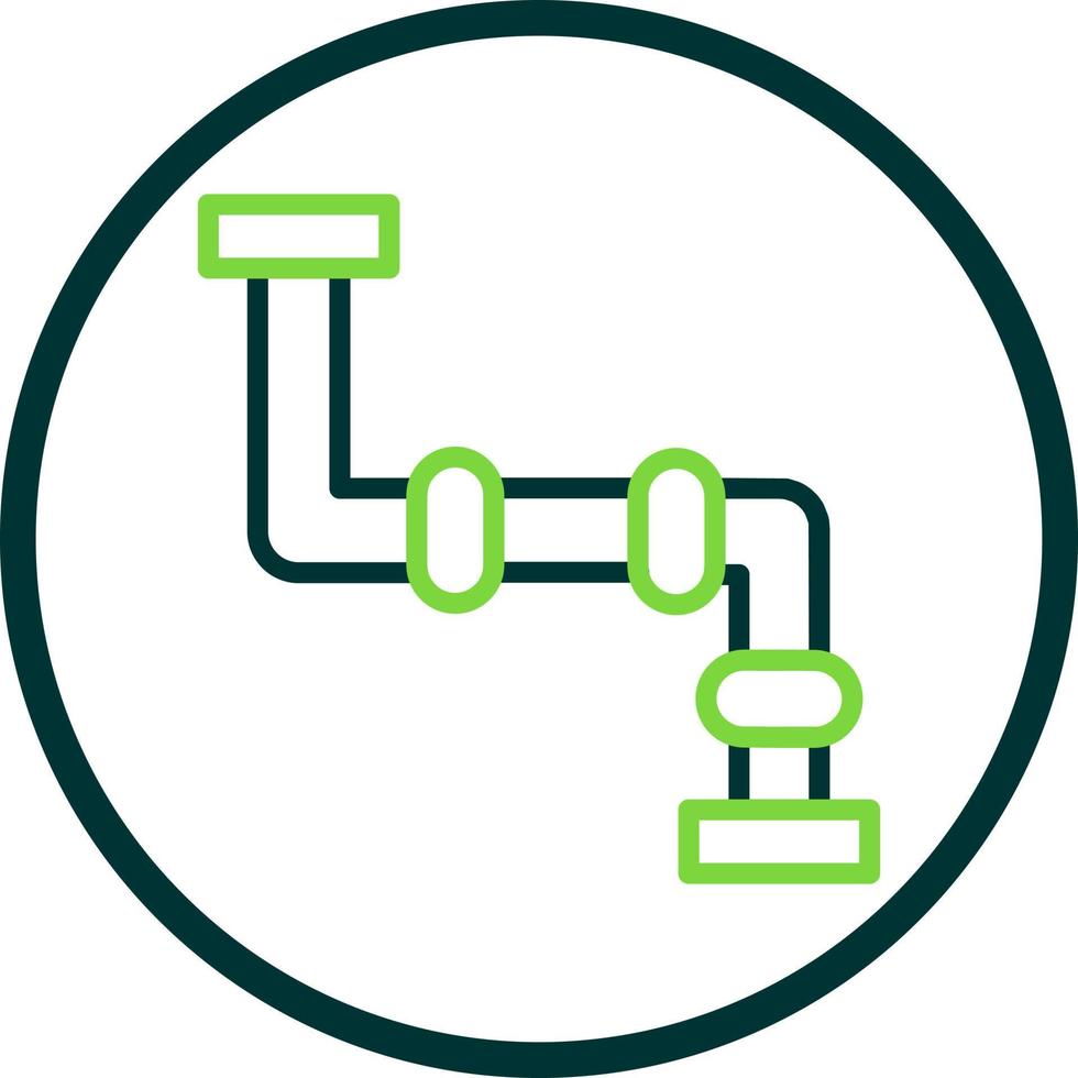 conception d'icône de vecteur de pipeline