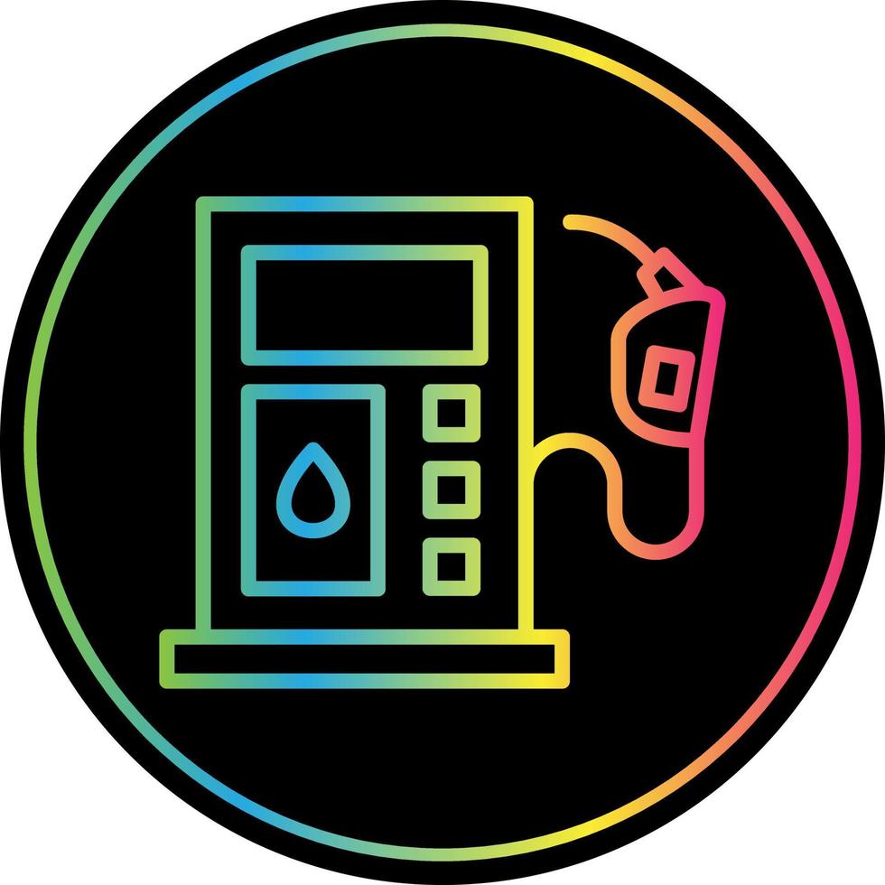 conception d'icône de vecteur de carburant