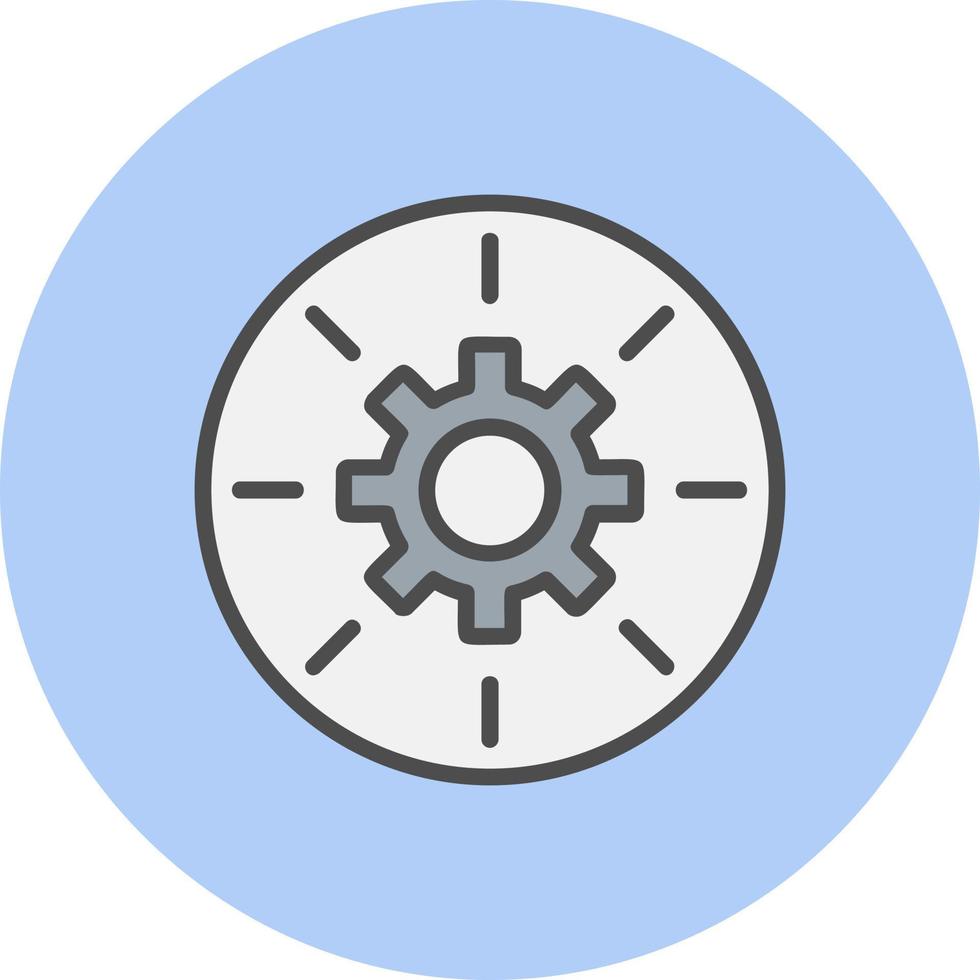 icône de vecteur de processus