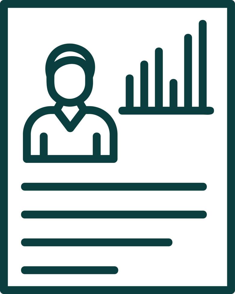 conception d'icônes vectorielles de performance d'emploi vecteur