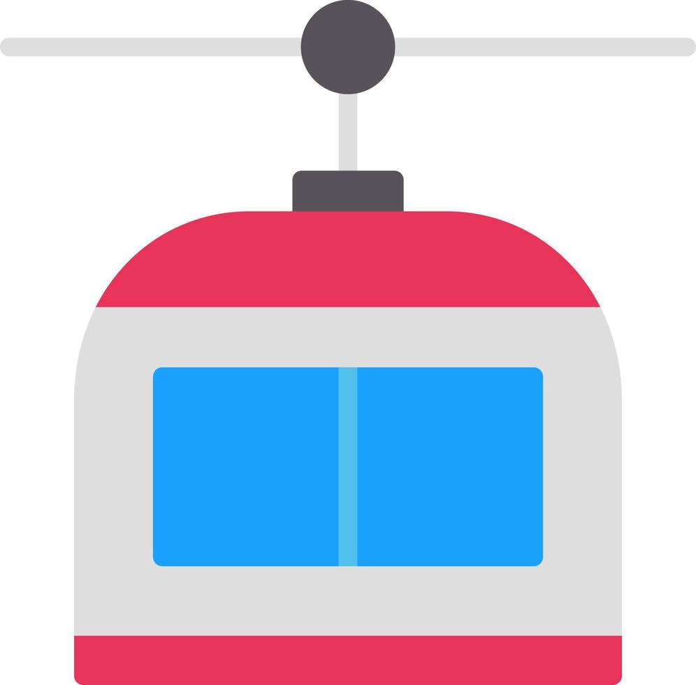 conception d'icône de vecteur de télésiège