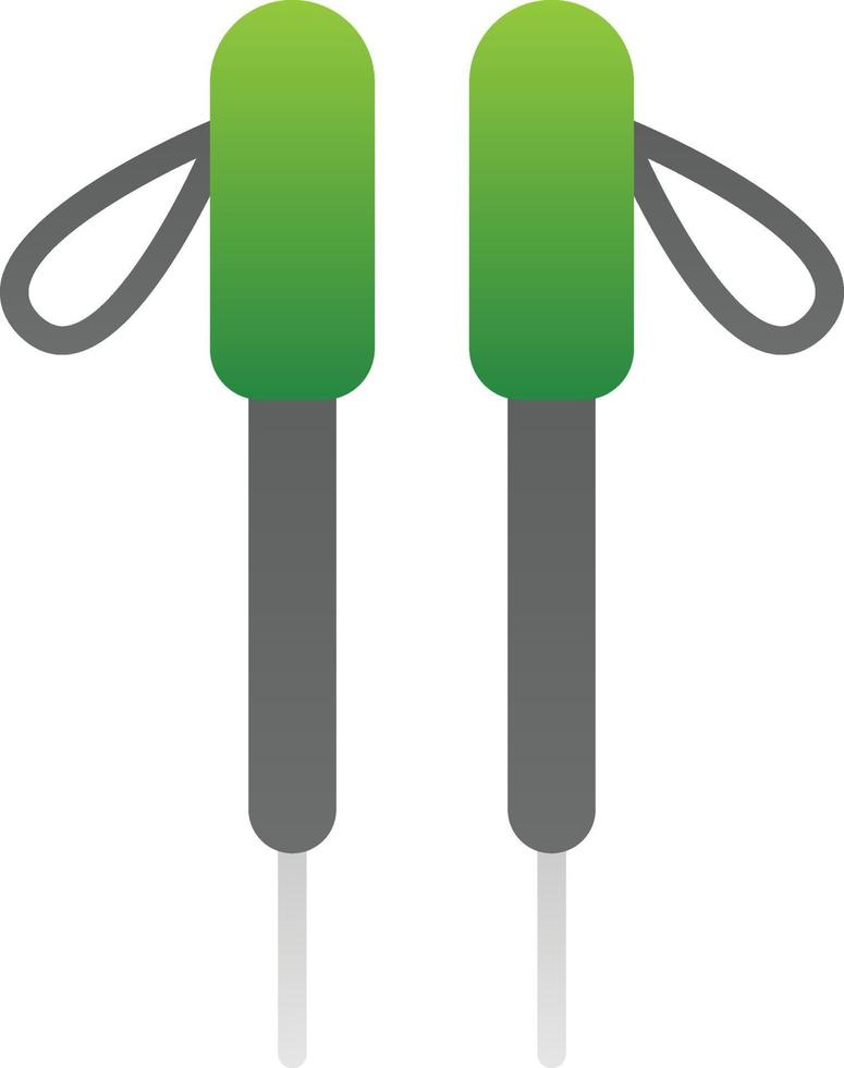 conception d'icône de vecteur de bâtons