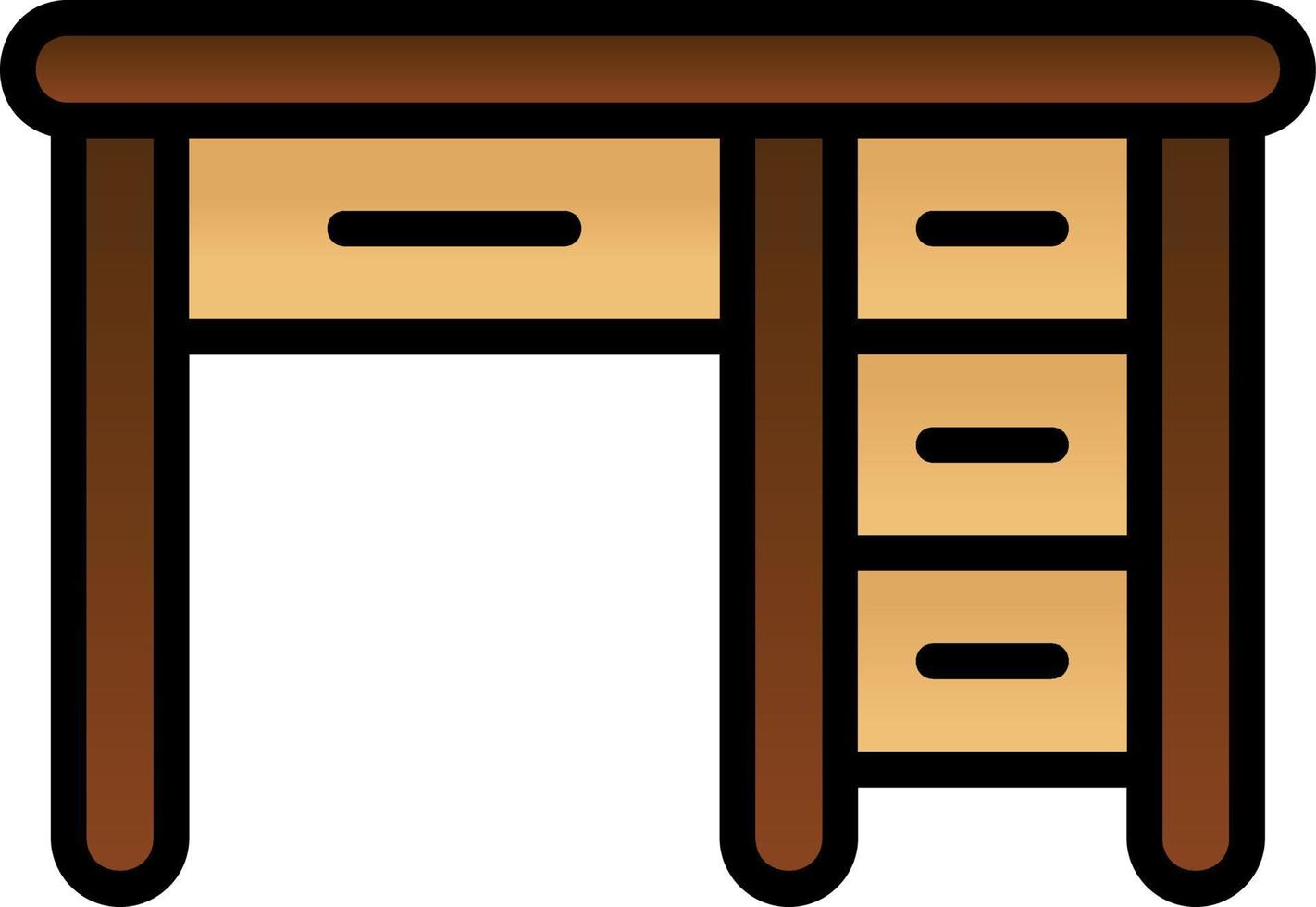 conception d'icône de vecteur de table