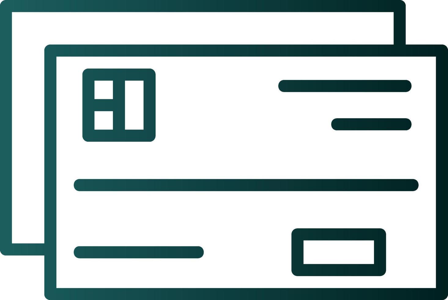 conception d'icône de vecteur de carte de crédit
