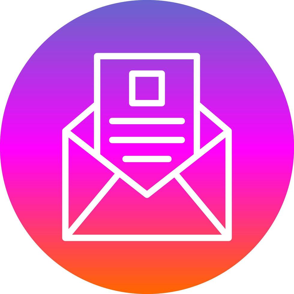 conception d'icône vecteur e-mail