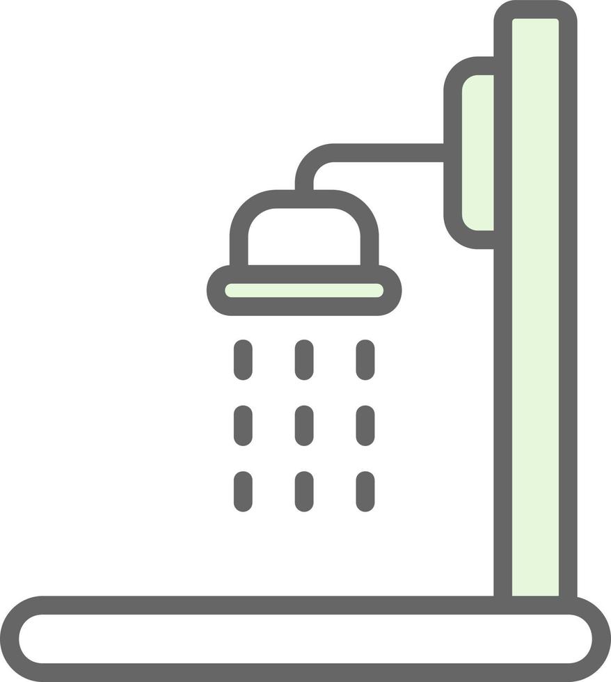 conception d'icône de vecteur de douche
