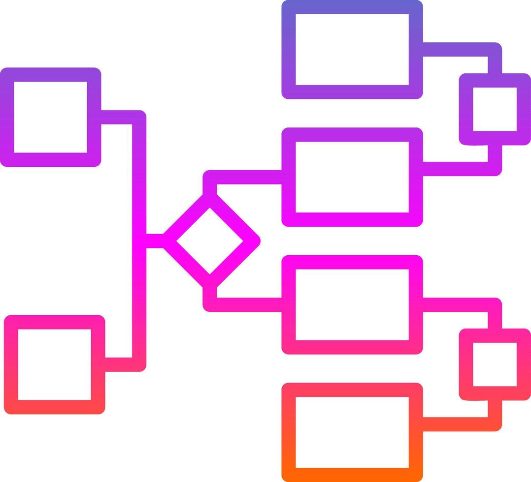 conception d'icône de vecteur de diagramme