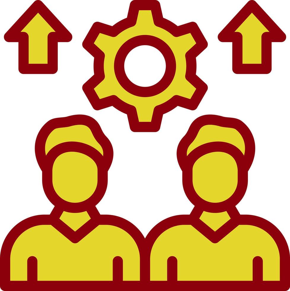 conception d'icône de vecteur de ressources humaines