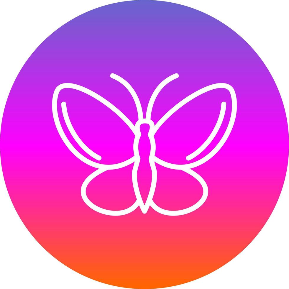 conception d'icône vecteur papillon