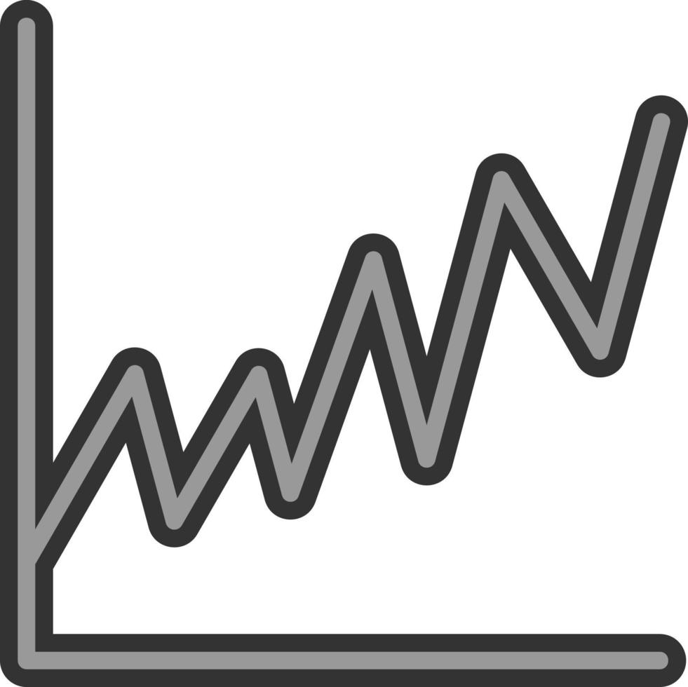 conception d'icône de vecteur de graphique de fréquence