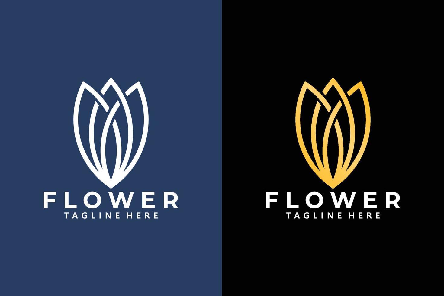 fleur logo icône vecteur isolé